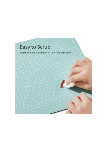 Aubyhe 2101 A3 Boyutlu Pvc Kesim Matı - Çift Taraflı, Dayanıklı, Temizlenebilir - Gri Yeşil Seçeneği Var