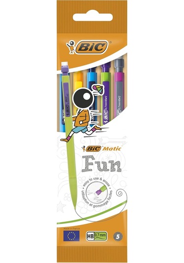 Bic Matic Fun 0.7mm Mekanik Kurşun Kalem 5'li Paket / Diğer