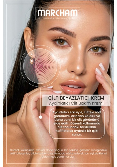 Marcham Cilt Beyazlatıcı Yüz Kremi
