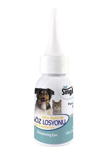 Single Kedi Ve Köpek Gözyaşı Lekesi Temizleme Losyonu 50 Ml
