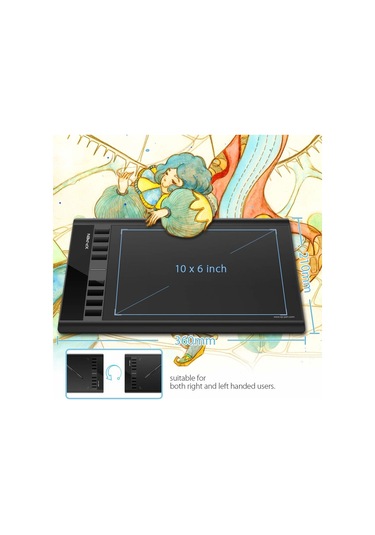 Xp-Pen Profesyonel Grafik Tablet Star03 V2 8192 Seviye 5080 LPI