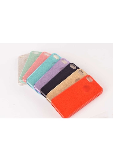 Apple Uyumlu iPhone 5 Kılıf Zore Shining Silikon Mavi