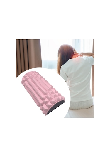 Suntek Sırt Boyun Masaj Aleti Kompakt Çok Yönlü Seyahat Pembe Pembe