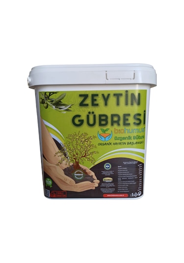 Zeytin İçin, Biohumus Organik Gübre Bitki Besleyici, 5 Litre
