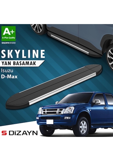 Isuzu D-max Skyline Krom Yan Basamak 203 Cm 2007-2012 A+ Kalite