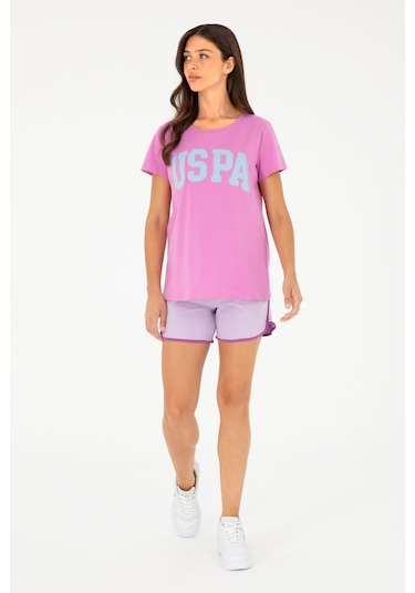 U.s. Polo Assn. Kadın Lila Şort Örme 50285890-vr034 Lila