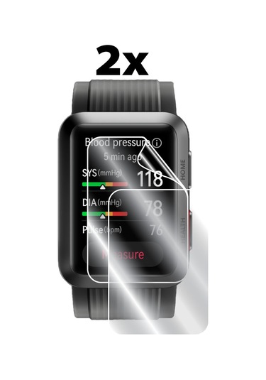 Huawei Watch D ile uyumlu IPG Ekran Koruyucu (2 Adet)