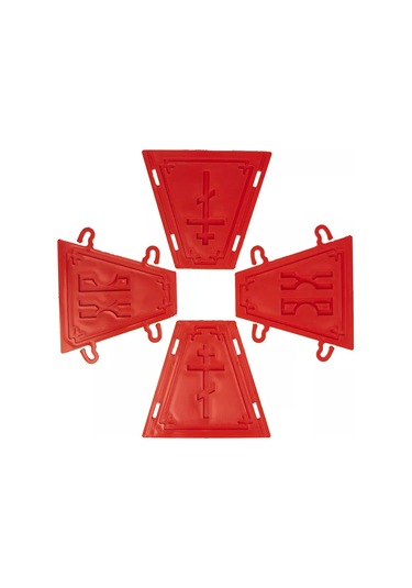 Pasha 500 G Kase İçin Pas Çöreği Kalıbı - 2 Adet 218592366 KIrmızı