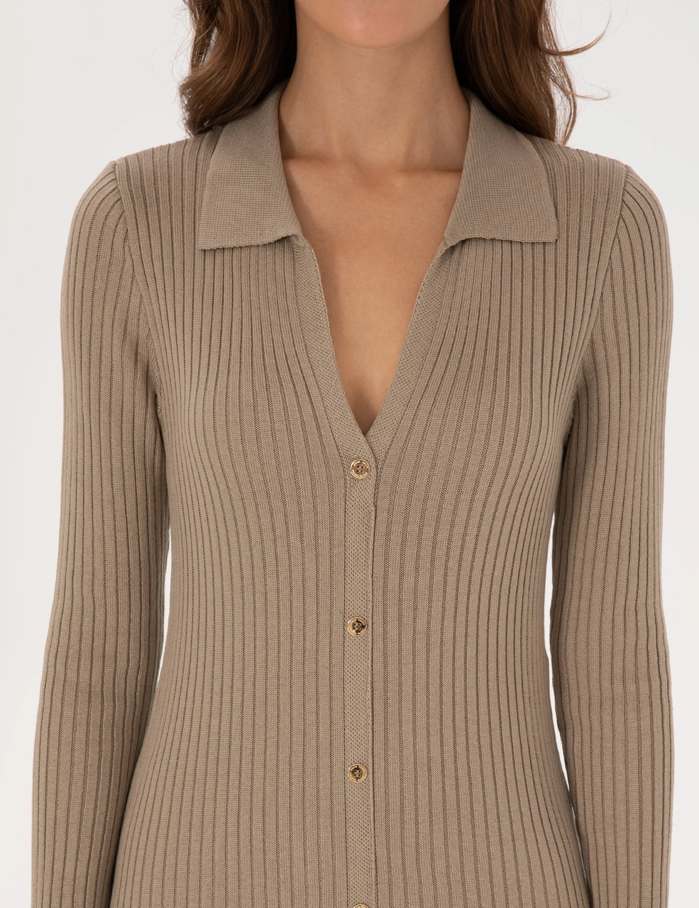 Pierre Cardin Kadın Bej Elbise Triko 50308196-vr011 Bej