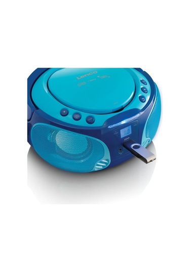 Lenco Scd650Bu Taşınabilir Müzik Seti Karaoke Radyo Cd Çalar Mp3