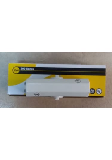 Yale 300 Kapı Hidroliği Dar Tip 2-4 Montaj Ayarlı Beyaz Hidrolik