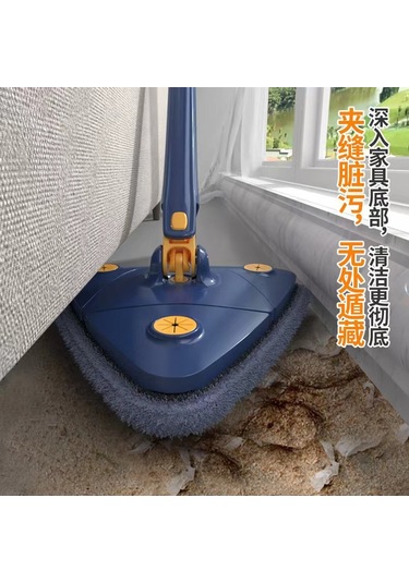 Reedark 360 Dönebilen Üçgen Temizlik Bezi - Cam, Duvar Ve Zeminler İçin Pratik Sünger Mop