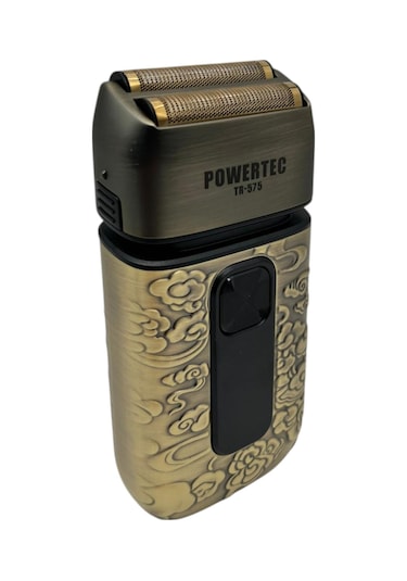 Powertec TR-575 Profesyonel Günlük Sakal Tıraş Makinesi + Yedek Başlık