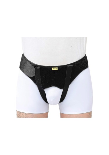 Erkekler İçin Kasık Fıtığı Çift Destek Kemeri - Kasık Ağrısı Giderici Korse