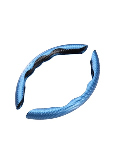 Suofeng Evrensel D Tipi Karbon Fiber Direksiyon Kılıfı - 38cm Spor Siyah