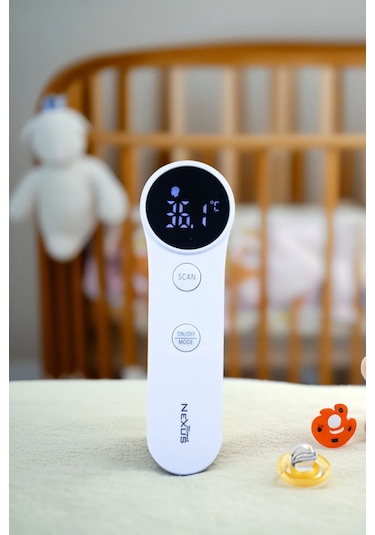 Direct Nexus Dual Kulaktan ve Alından Ateş Ölçer Beyaz