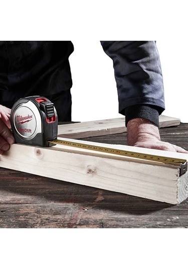 Milwaukee T4932451640 Şerit Metre İnox Gövde 8mx25mm