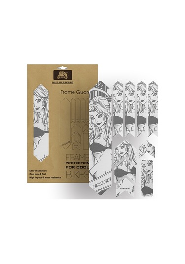 Springsun Bisiklet Koruma Şeridi - Dağ Ve Yol Bisikletleri İçin Dayanıklı Pvc Malzeme, Çizilmeye Karşı Koruma, Kolay Yapıştırma, 4 Farklı Boyut Seçeneği