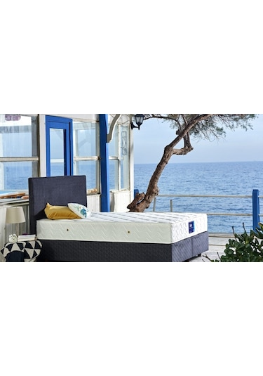 Nironyatak Tek Kişilik Lüks Full Ortopedik Yatak 90X200 Cm Niron Blue