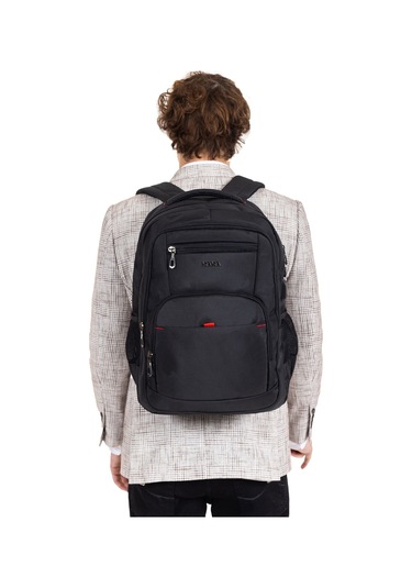 Dada Siyah Okul Çantası Geniş İç Hacim Uzun Ömürlü Ve Sağlam Ortaokul Lise Üniversite Dada  03