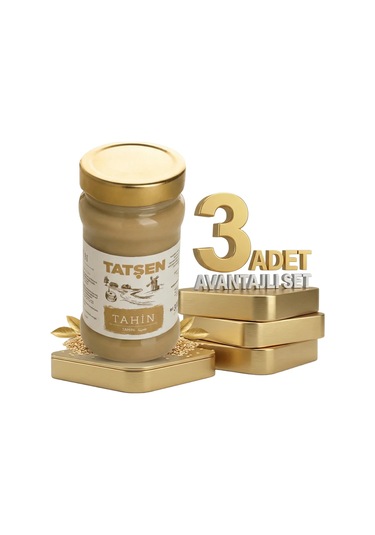 Tatşen Tahin 3x300 Gr Cam