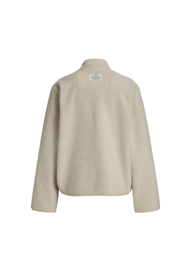 Kadin Dik Yaka Teddy Ceket - Dawn - 12278888 Moonbeam