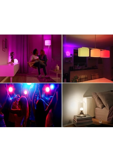 Cata CT-4058 9W RGB Işık E27 Duy Kumandalı Led Ampül