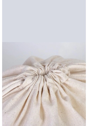 Çamaşır Makinası Desenli Çok Amaçlı Kanvas Kirli Çamaşır Torbası 50x70 Cm Açık Bej Açık Bej