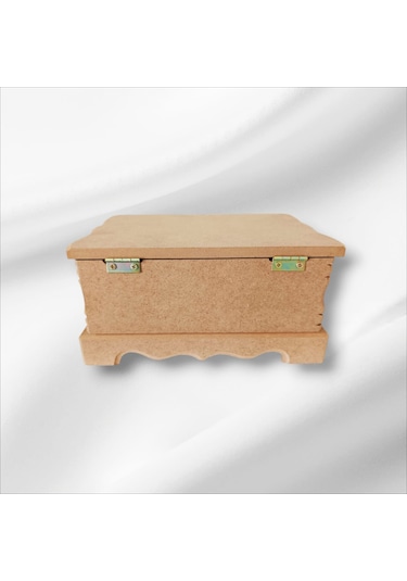 Ahşap-boyanabilir-çok Amaçlı Ayaklı Kutu