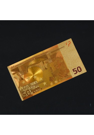 Geeksen Pet Malzeme 7'li Set Euro Anı Banknotu, İki Yönlü Renkli Baskı, Koleksiyon Ve Anma Amaçlı, 14.6x6.5x0.33 Cm