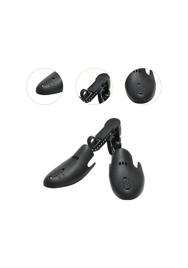 Ganzhoushop Uzunluk Suntek Siyah Ayarlanabilir Ayakkabı Genişletici Kalıbı Kw Siyah