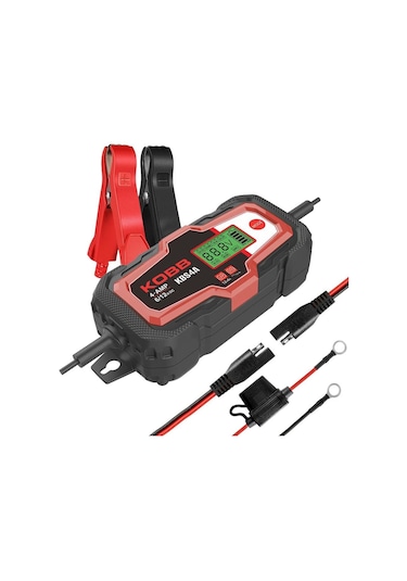 Kobb Kbs4a 6/12v 120a Dijital Akü Şarj / Akü Bakım / Desülfatör Ve Power Supply Fr Kbs4a