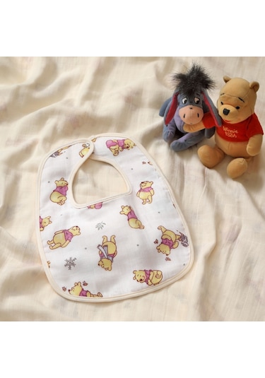 Disney Winnie  Pamuk Müslin Önlük Çok Renkli