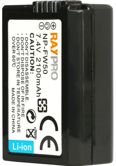 Sony Nex-3 Nex-5 Nex-6 Nex-7 Serisi için Np-Fw50 Batarya Pil