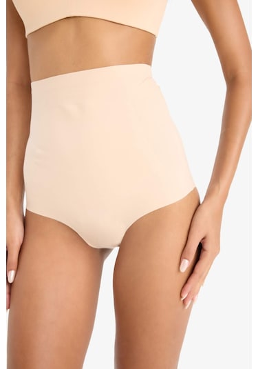 Defacto Ten Rengi Yüksek Bel Slip Korse-fall İn Love E4742ax25smbg392 Bej