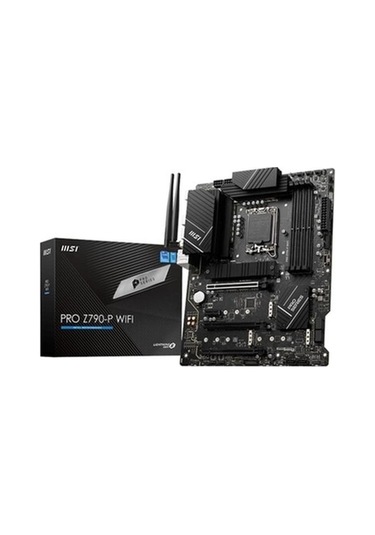 Pro Z790-p Wıfı Soket 1700 Ddr5 7000mhz Oc Pcı-e Gen5 M.2 Usb3.2 Dp Hdmı 1x2.5g Lan Wı-fı 6e Atx Anakart
