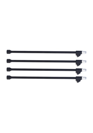 Geeksen 4 Adet 14" Uzunluğunda İki Başlı Pnömatik Takoz - 1/4" Fnpt Dişli - Araç Lastik Hava Doldurma Aleti - Ticari Araçlar, Kamyonlar İçin Uygun