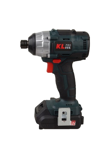 Klpro KLDV1820B 18V 2.0 Ah Li-ion Çift Akülü Kömürsüz Darbeli Vidalama