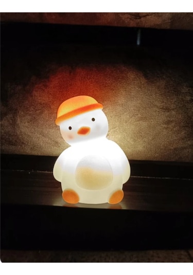 Dekoratif Işıklı Kardan Adam Figürü