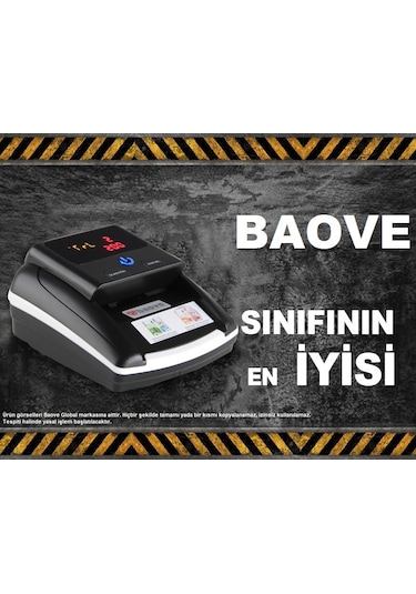 Baove GB5800 Sahte Para Kontrol Cihazı - Sahte Para Dedektör - TL - Euro