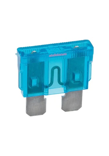 (100 ADET) 15 AMPER OTO BIÇAK SİGORTA (NORMAL/STANDART BOY)