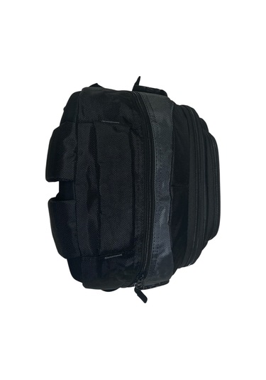 Su Geçirmez Kalın Ortopedik Çok Bölmeli Laptop Okul Gezi Seyahat Kamp Sırt Çantası Büyük 30x47cm Gri