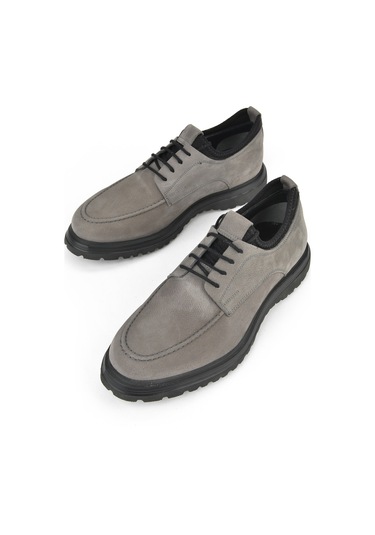 Ziya, Erkek Hakiki Deri Ayakkabı 153498z173312 Gri 153498z173312 011 Gri