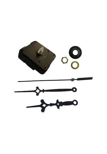 Teltree Sessiz Tarama Saniye Dıy Saat Motoru Seti - Siyah Plastik Ve Alüminyum İçin Tamir/üretim - Akku Dahil Değil Çok Renki