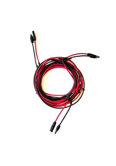 25 + 25 Metre 6 Lı Mc4 Solar Konnektör 6 İn 1 Kablolu Paralelleme