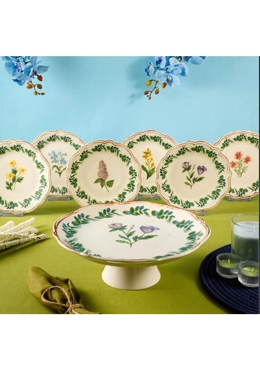 Fecra Mirel 8 Parça Sunum Seti