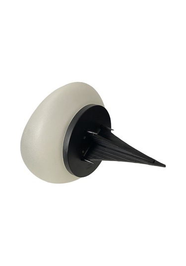 Geeroyoo Güneş Enerjili Çakıl Şekilli Bahçe Lambası - Ip55 Su Geçirmez 8 Saat Sürekli Aydınlatma - Led Beyaz Işık, Bahçe, Çimen, Yol Yolu Dekorasyonu Beyaz