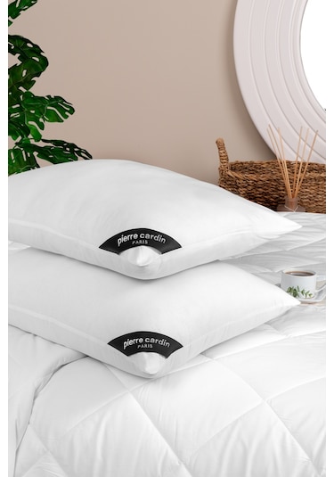 Pierre Cardin 2'li Pure Cotton Yastık 950 Gr Beyaz