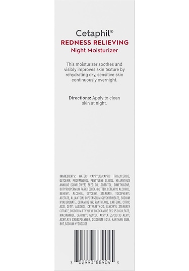 Cetaphil Kızarıklık Karşıtı Nemlendirici Gece Kremi 50 ML