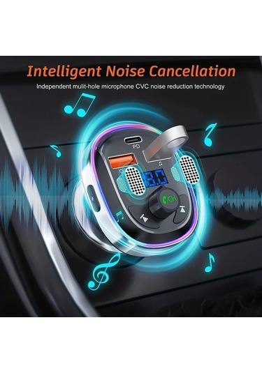 Xuweiwei T81 Araba Kablosuz Müzik Çalar Araç Fm Verici Alıcı Kablosuz Eller Serbest Telefon Sistemi Mp3 Çalar Şarj Cihazı